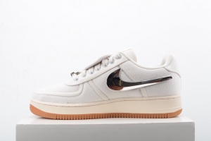 Travis Scott × Nike Air Force 1 Low “Sail”