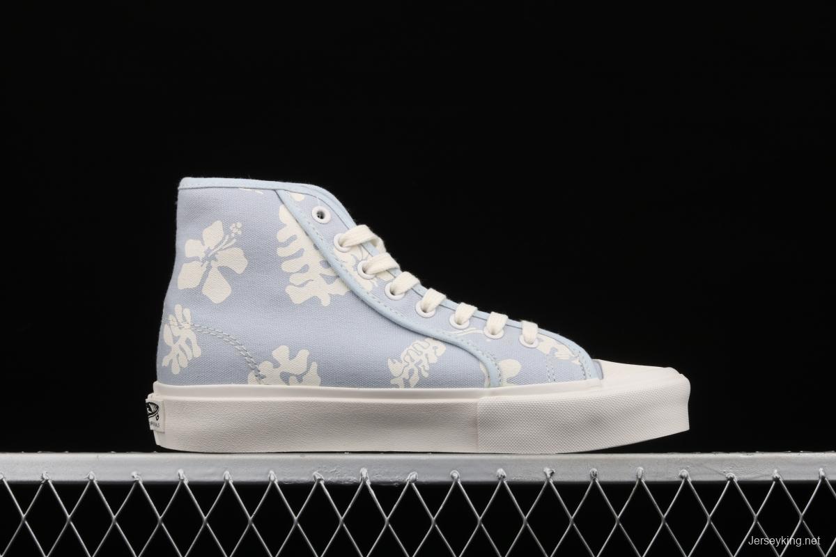 Vans Vault OG Style 24 Lx White Flower retro Joint style Zhongbang Leisure Board shoes VN0A5HUT4O6