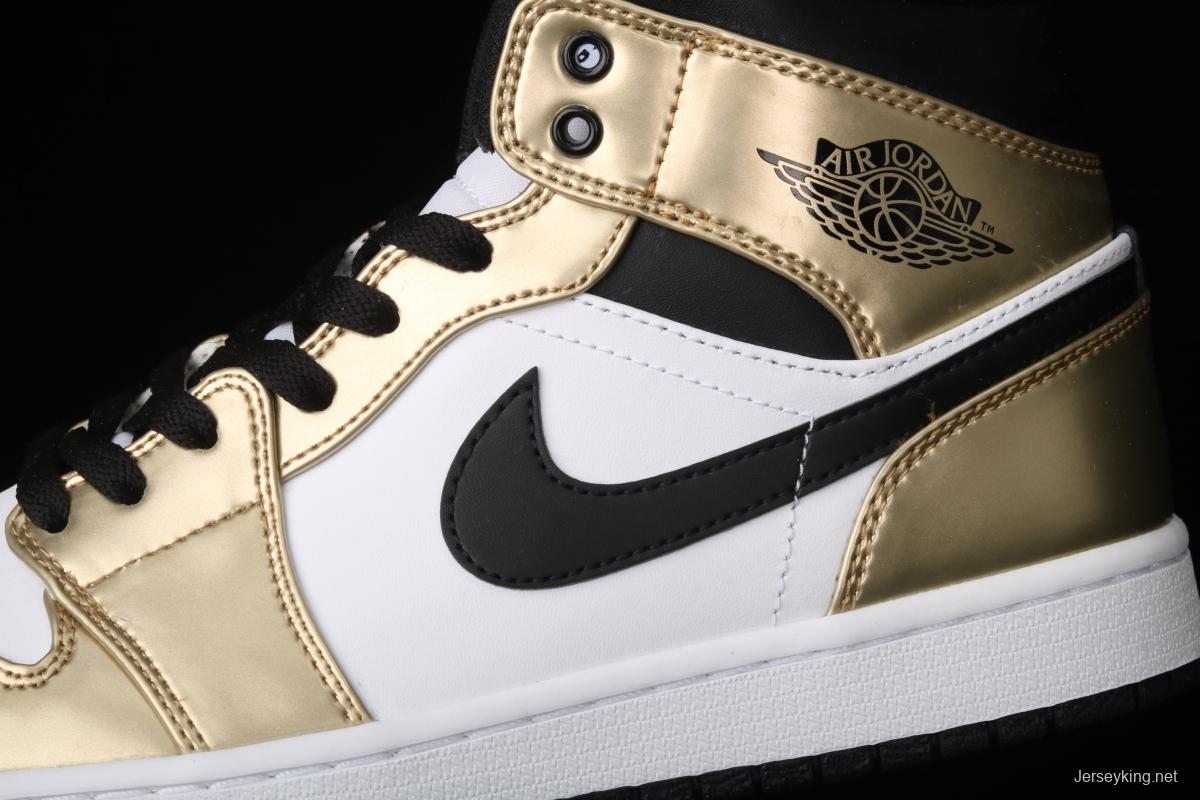 Air Jordan 1 Mid liquid gold DC1419-700