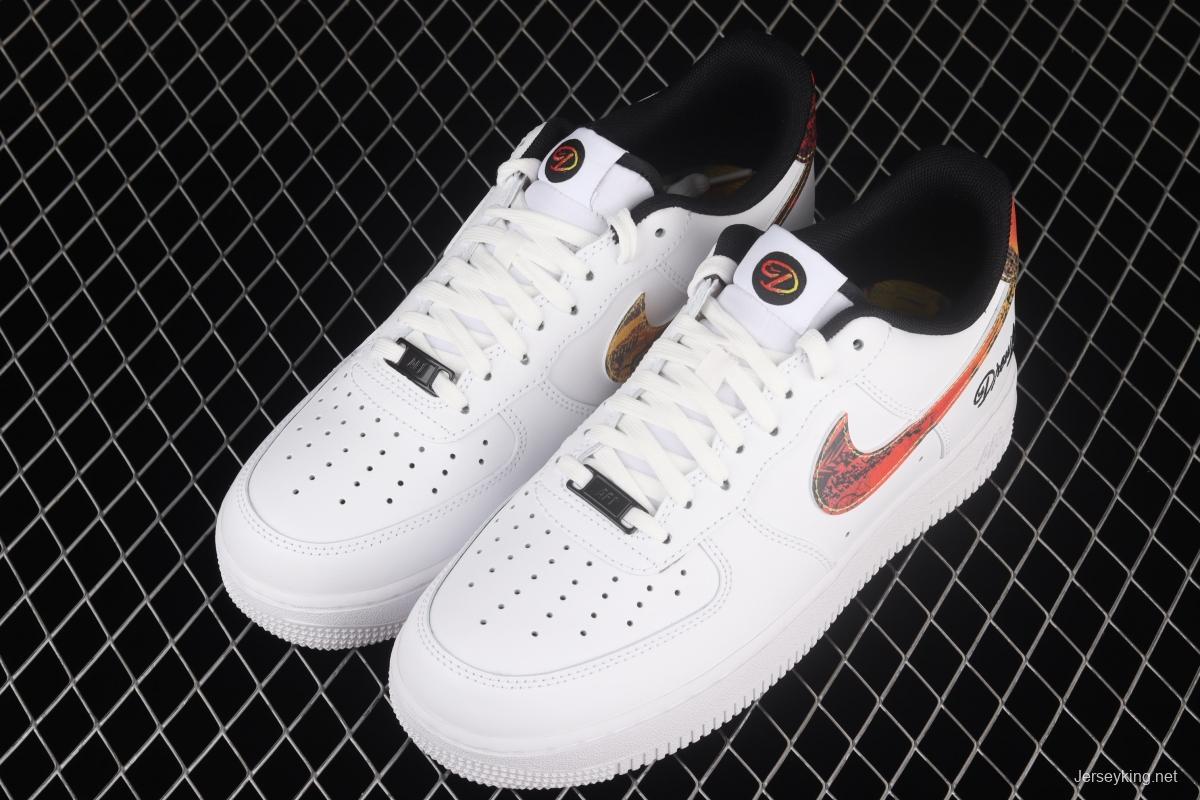 NIKE Air Force 1x 07 Emb low-top sports leisure board shoes DM7578-100