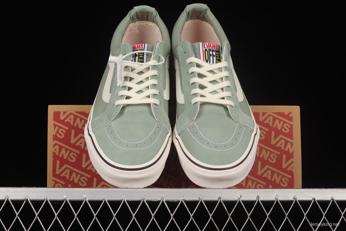 Vans Sk8-Low Shawn Yue with the same paragraph 2022 spring and summer new mint green low-top casual board shoes VN0A4UWIB82