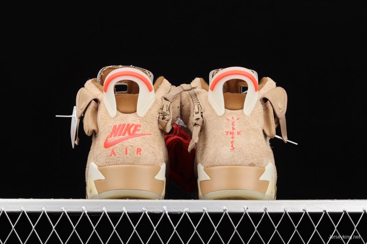 Travis Scott x Air Jordan 6 British Khaki khaki DH0690-200