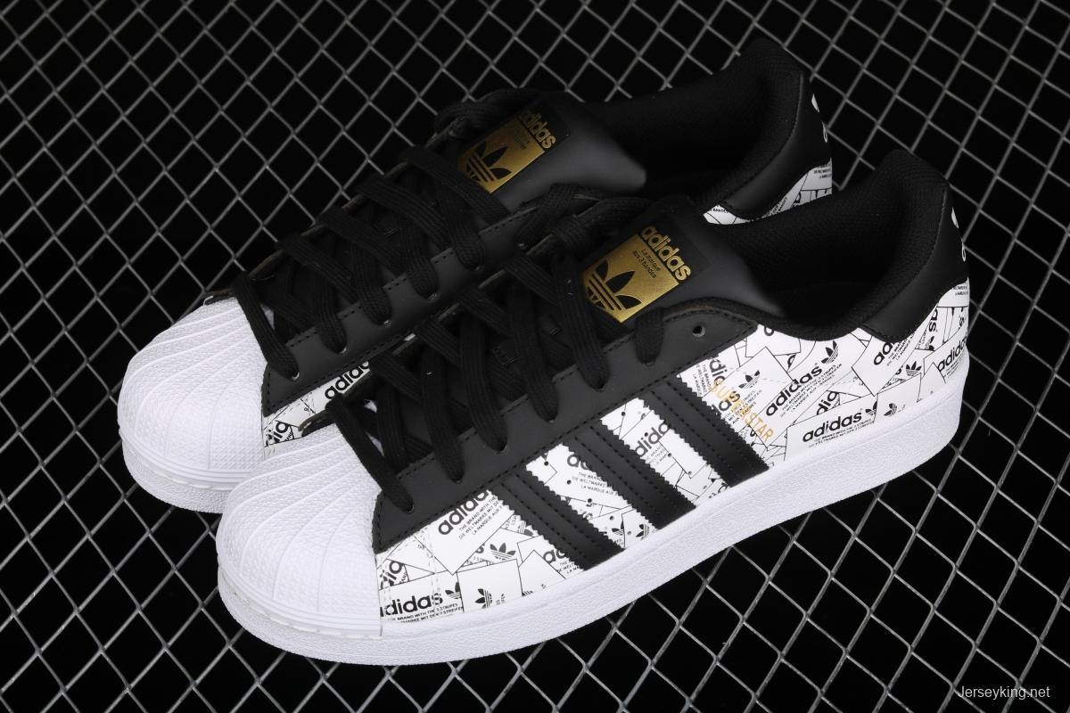 Adidasidas Originals Superstar FV2819 shells are covered with logo classic sneakers.