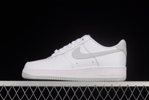 NIKE Air Force 1'07 Low White Gray Low Casual Sneakers DC2911-100