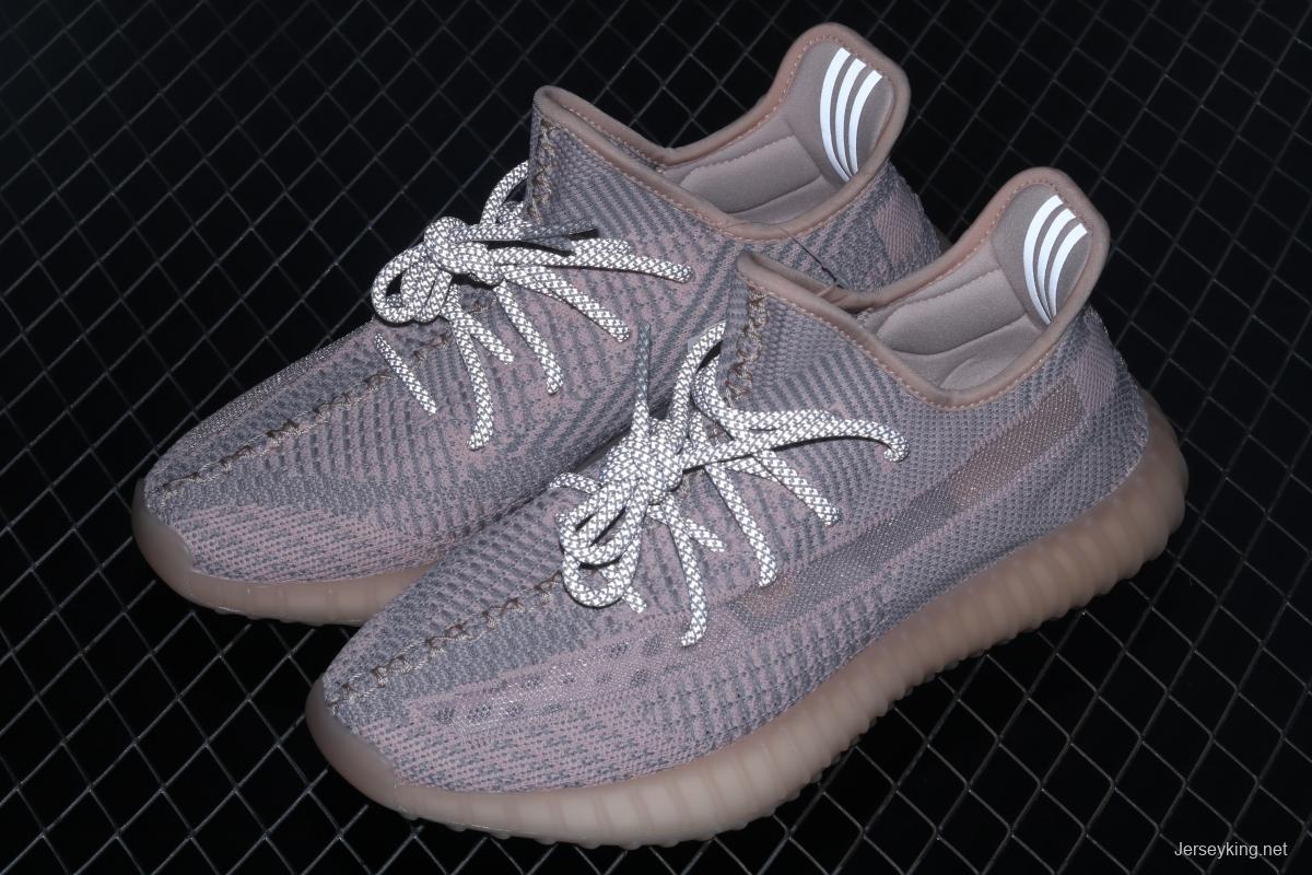 Adidas Yeezy 350 Boost V2 Synth FV5578 Darth Coconut 350 second generation silver powder hollowed out angel BASF Boost original