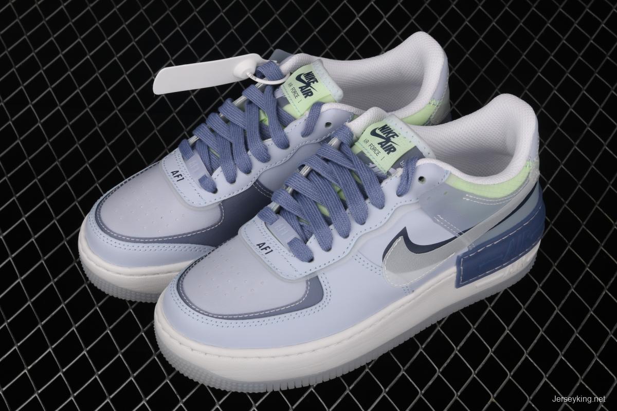 NIKE Air Force 1 ShAdidasow light weight heightened low-top 100-board shoes CK6561-001