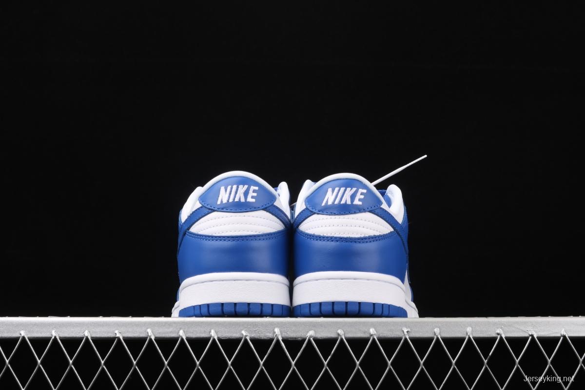 NIKE SB DUNK Low NCAA 35th Anniversary White Blue first year Color matching Skateboard shoes CU1726-100