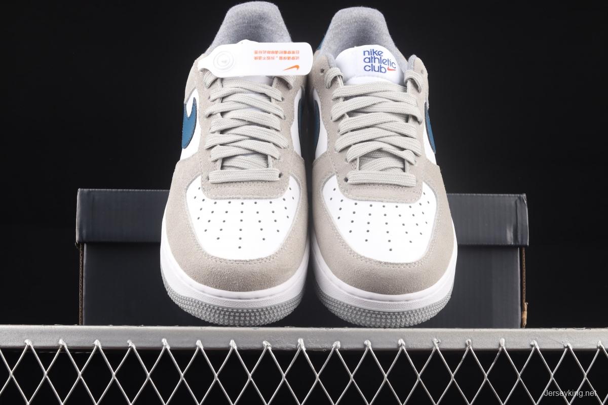 NIKE Air Force 1x 07 Low rice white blue hook low top casual board shoes DH7568-001