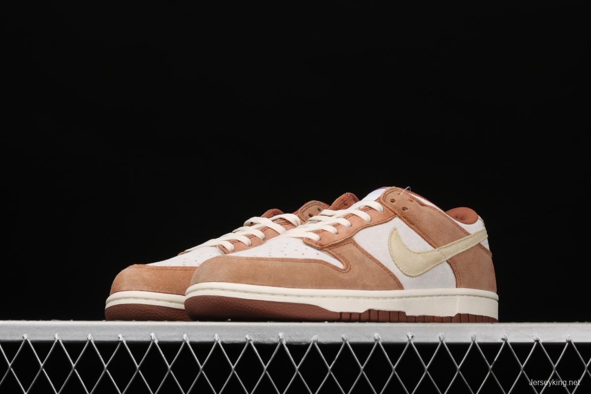 NIKE SB DUNK Low Prm milk brown SB buckle rebound fashion casual board shoes DD1390-100