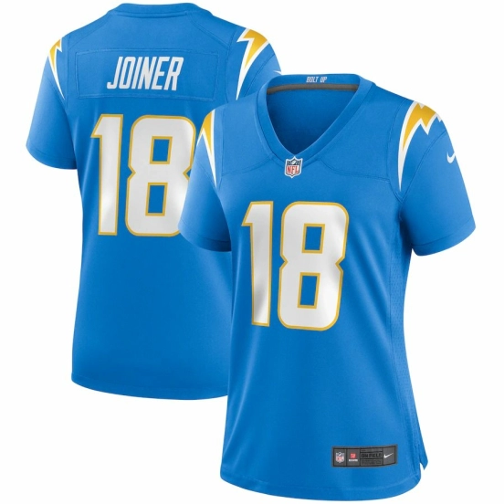 Women's Charlie Joiner Powder Blue Retired Player Limited Team Jersey