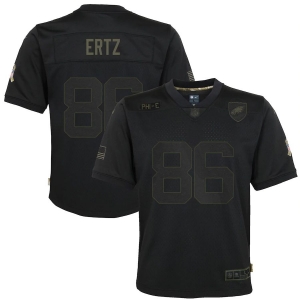 Youth Zach Ertz Black 2020 Salute to Service Player Limited Team Jersey