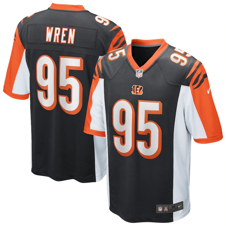 Men's Renell Wren Black Player Limited Team Jersey