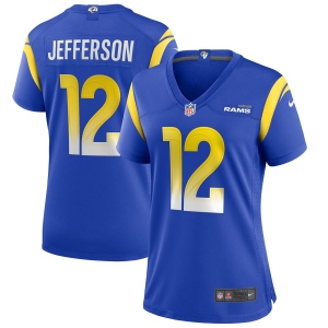 Women's Van Jefferson Royal Player Limited Team Jersey