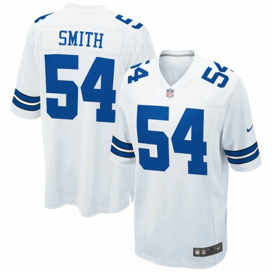 Men's Jaylon Smith White Player Limited Team Jersey