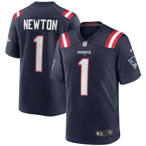 Men's Cam Newton Navy Player Limited Team Jersey