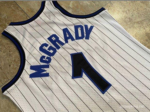 Men's Tracy McGrady White Retro Classic Team Jersey