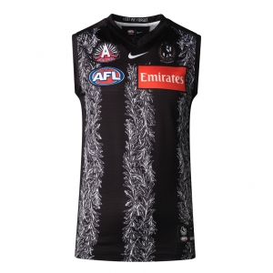 Collingwood Magpies 2021 Men's Indigenous Guernsey