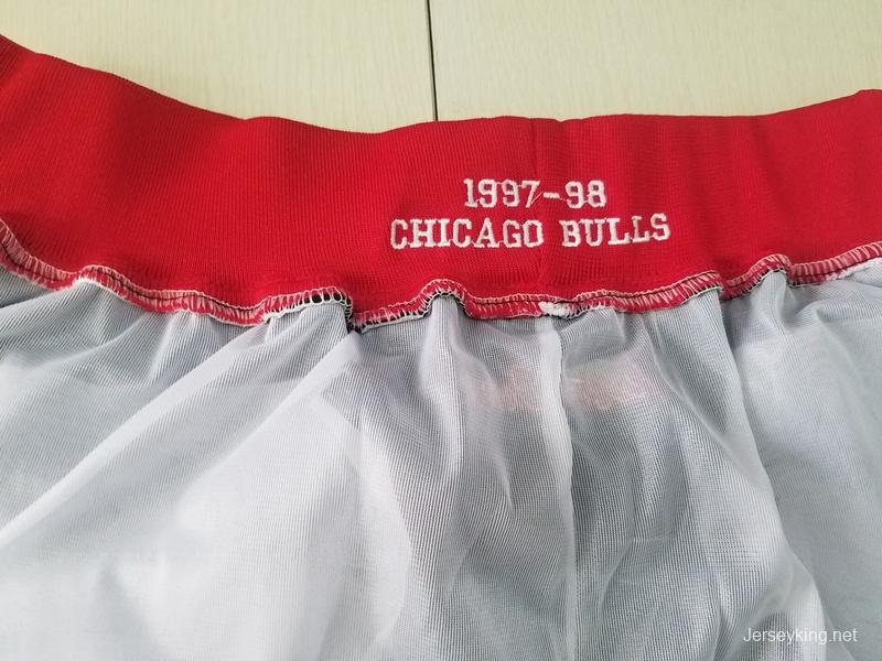 Chicago 1997-98 Throwback Classics Basketball Team Shorts