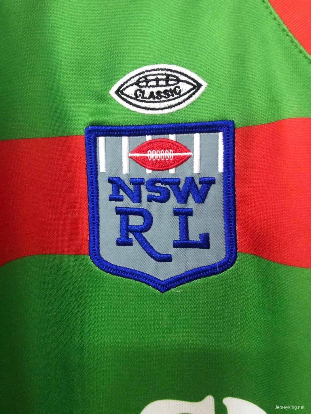 South Sydney Rabbitohs 1989 Retro Rugby Jersey