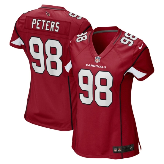 Women's Corey Peters Cardinal Player Limited Team Jersey