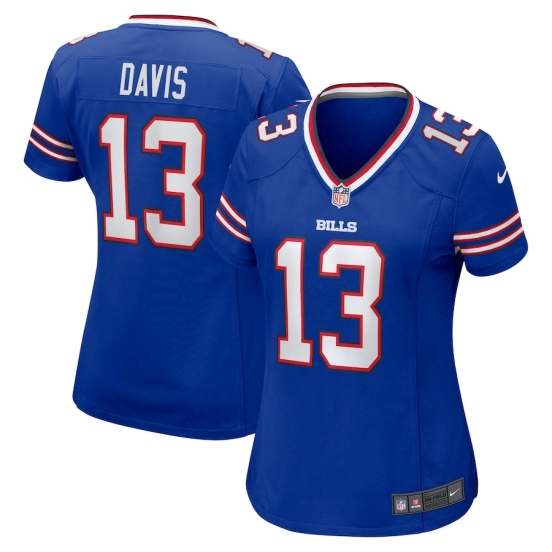 Women's Gabriel Davis Royal Player Limited Team Jersey