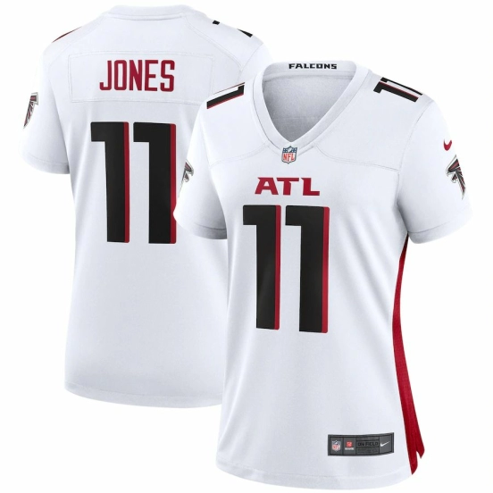 Women's Julio Jones White Player Limited Team Jersey