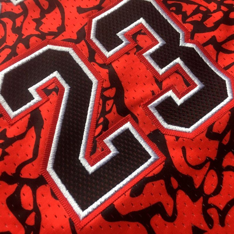 Men's Michael Jordan Red Retro Classic Team Jersey