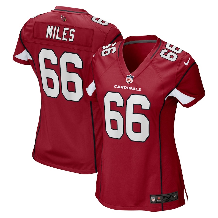 Women's Joshua Miles Cardinal Player Limited Team Jersey