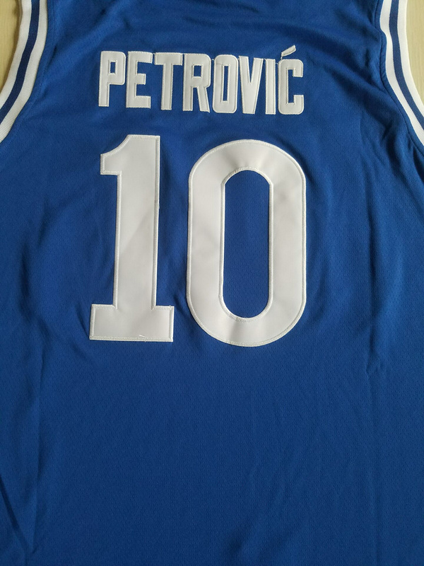 Drazen Petrovic 10 Cibona Zagreb Basketball Jersey