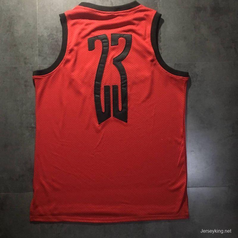 Men's Michael Jordan Red Retro Classic Team Jersey