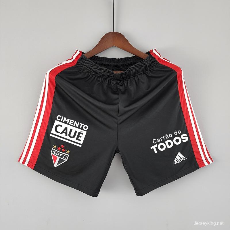 22/23 All Sponsor Sao Paulo Away Shorts Soccer Jersey