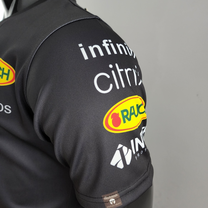 2022 F1 Red Bull Black Jersey #0001