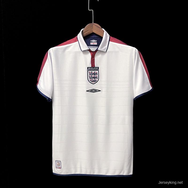 2004 England Home Soccer Jersey