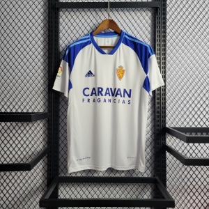 22/23 Real Zaragoza Home Soccer Jersey