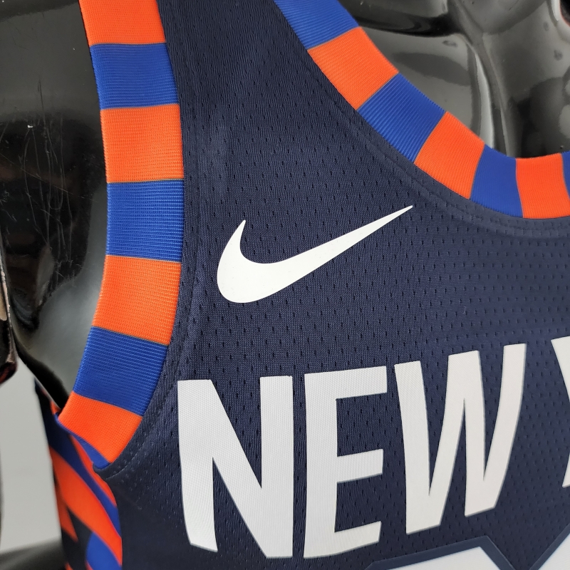 New York Knicks RANDLE #30 Striped NBA Jersey