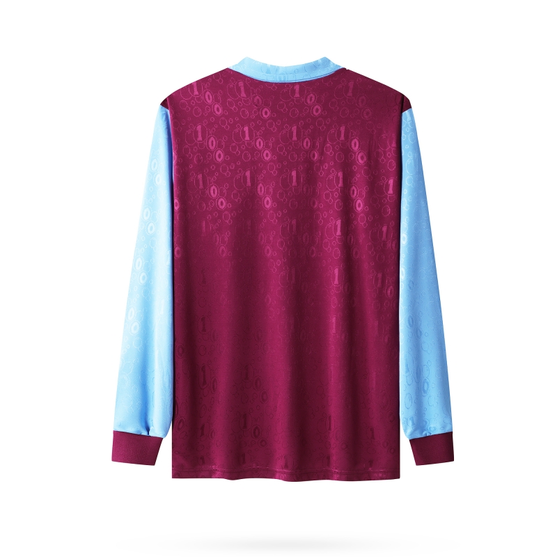 Retro 95/97 West Ham United Long Sleeve Home Jersey