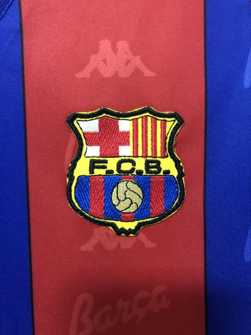 Retro 96/97 Barcelona Home Soccer Jersey