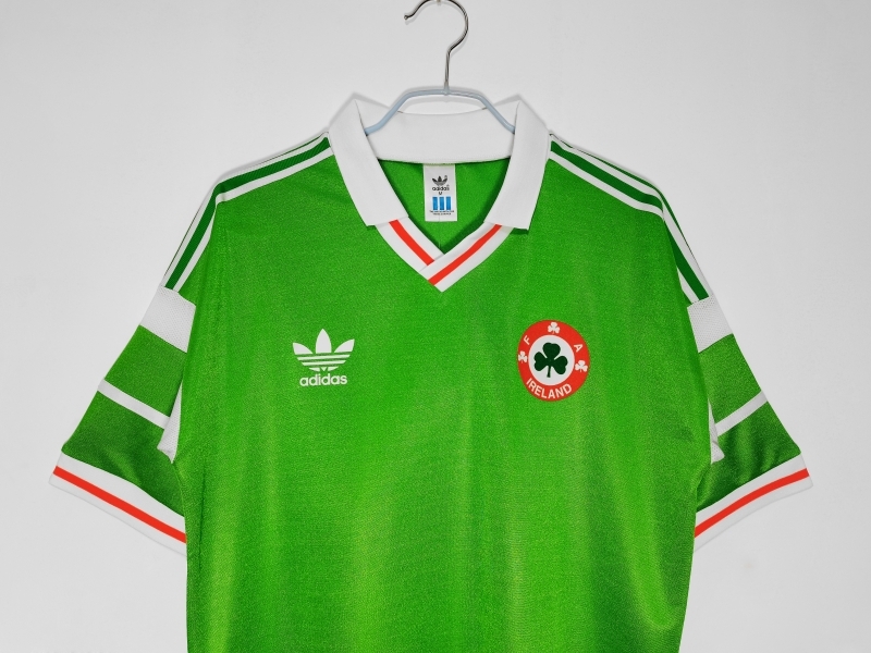 Retro 1988/90 Ireland Home Soccer Jersey