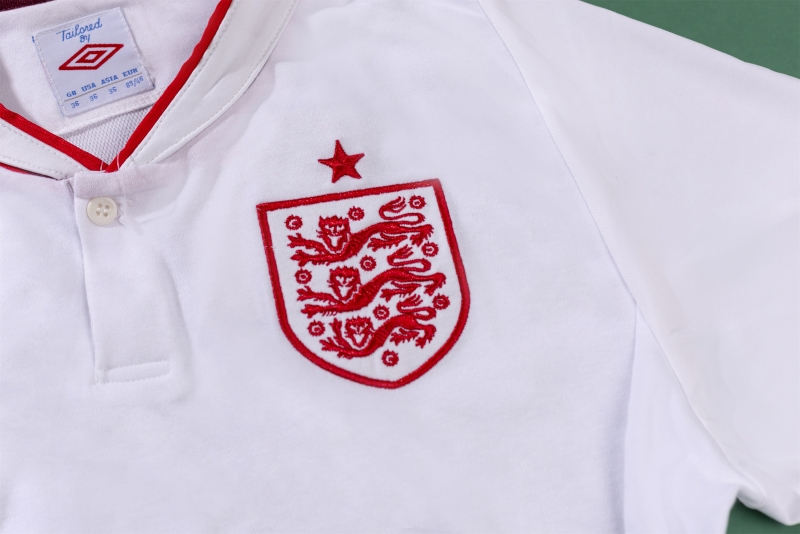 Retro 2012 England Home Soccer Jersey