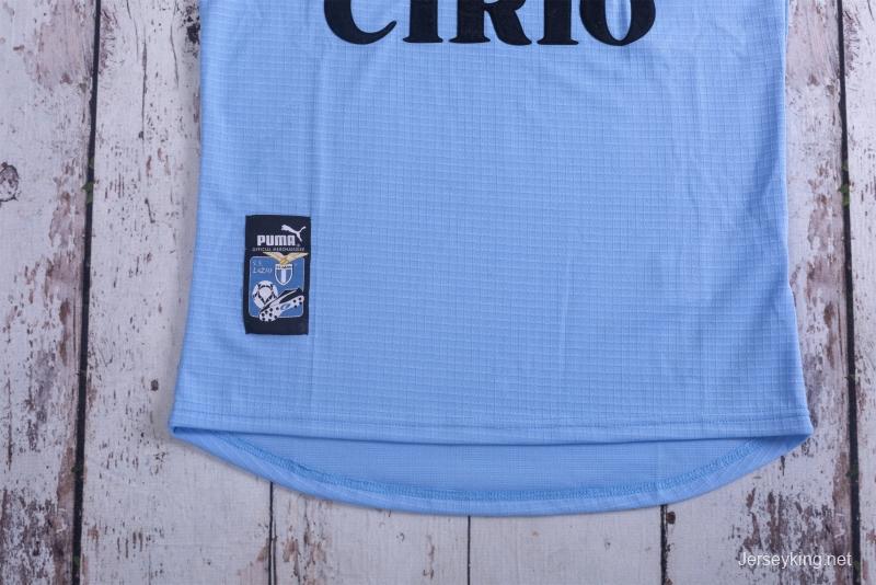 RETRO 98/00 Lazio Home Soccer Jersey