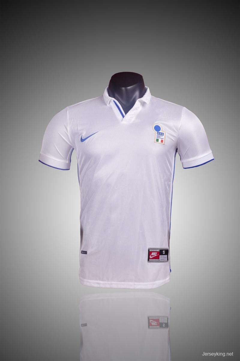 Retro 1998 Italy Away Soccer Jersey