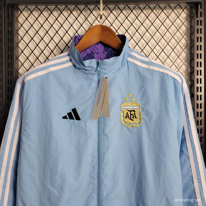 3-star 2023 Argentina Reversible Windbreaker