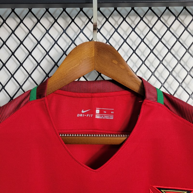 Retro 2016 Portugal Home Jersey