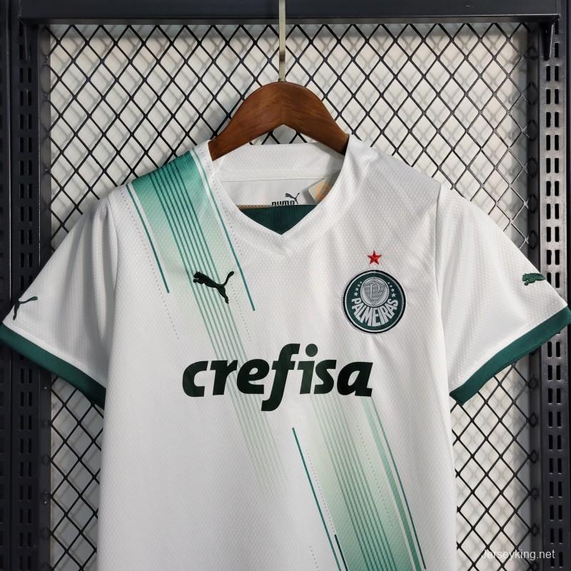 23-24 KIDS Palmeiras Away Jersey Size 16-28