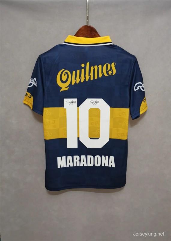 Retro 95/96 Boca Juniors Home Jersey