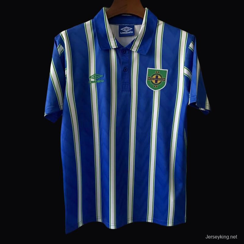 Retro 1992 North Ireland Away Jersey