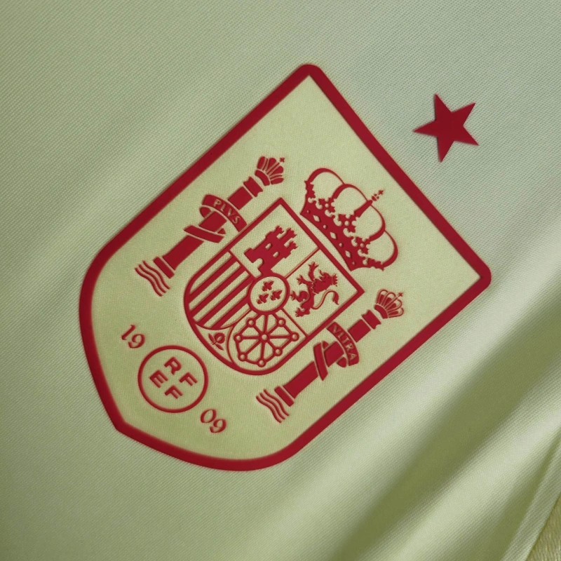 2024 Spain Away Yellow Jersey