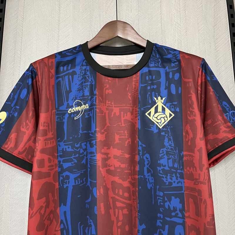 25/26 Barcelona Comma Football The Prince Special Jersey