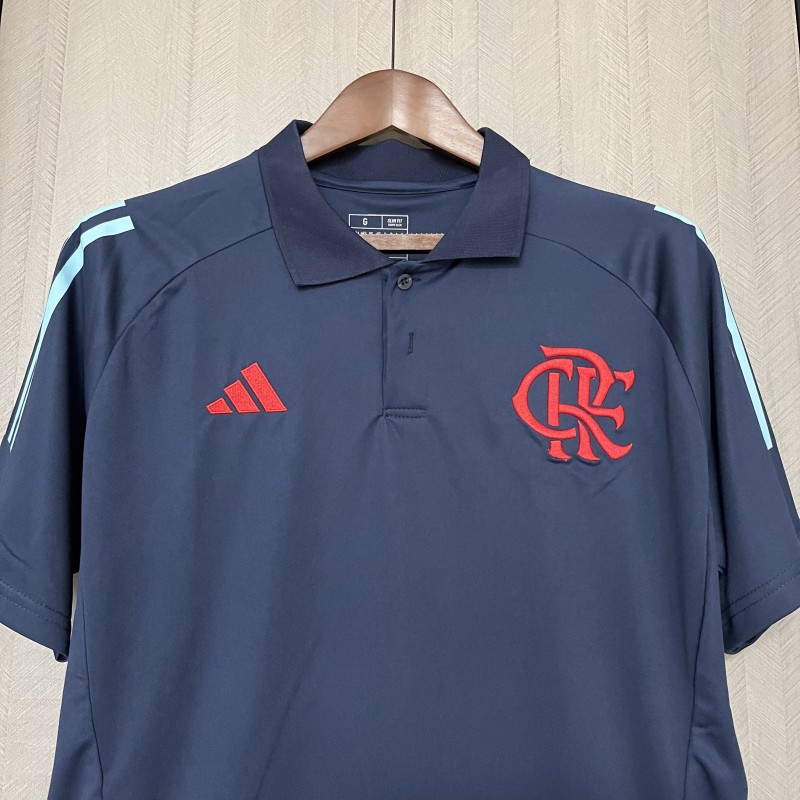 25/26 Flamengo Dark Blue POLO Jersey S-XXXXL