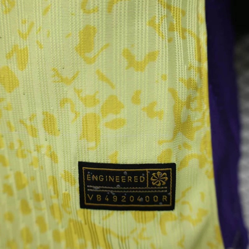 25/26 Player Version Barcelona Yellow 125Th Anniversary Jersey